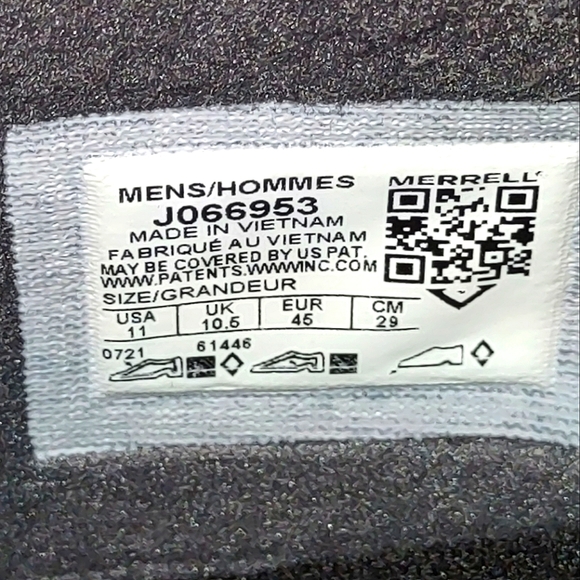 Merrell Men's Nova Sneaker Moc in Black - Picture 7 of 11